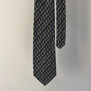 Moschino Vintage Silk Men's Tie Peace & Love
